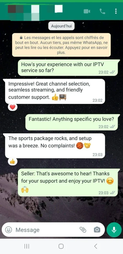 Customer WhatsApp conversation 5